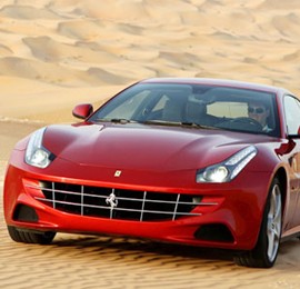 Ferrari FF vẽ tranh nghệ thuật